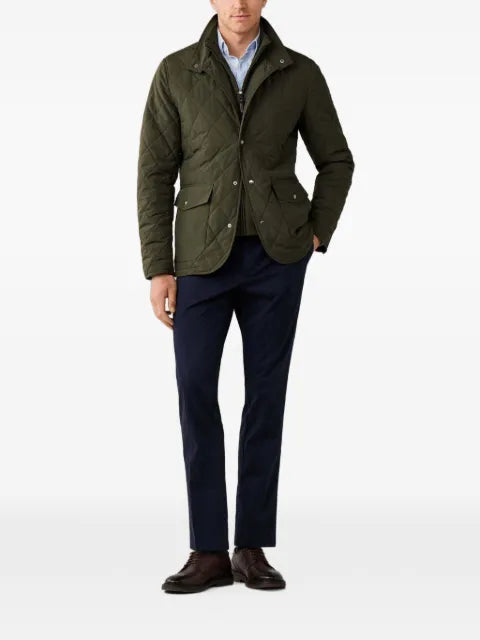Hackett London diamond-quilted jacket
